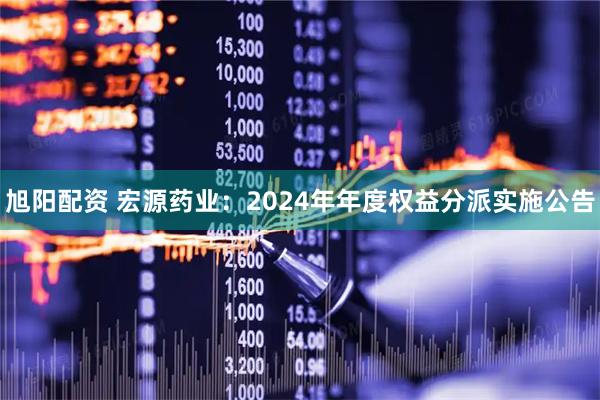 旭阳配资 宏源药业：2024年年度权益分派实施公告