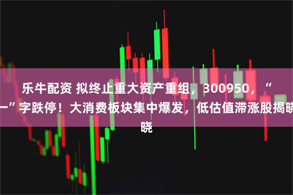 乐牛配资 拟终止重大资产重组，300950，“一”字跌停！大消费板块集中爆发，低估值滞涨股揭晓